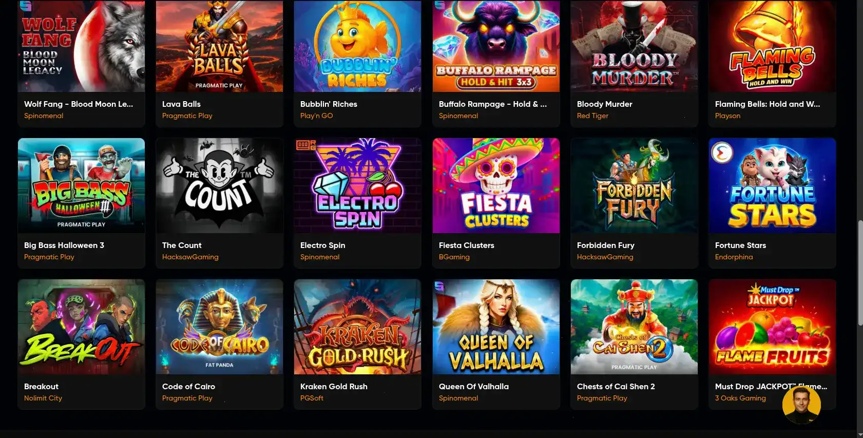 Крупный выигрыш на игровом автомате в казино Бонс